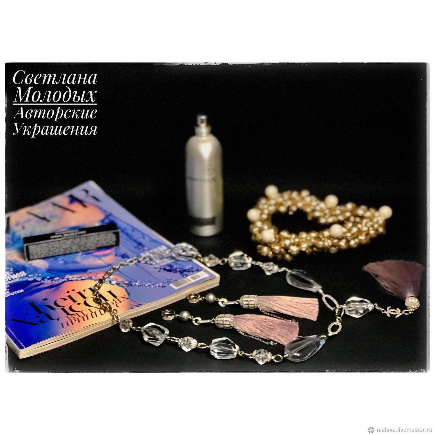 Колье сотуар с кистью