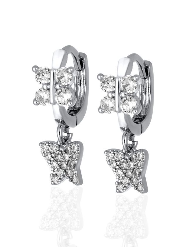 Серьги серебристые MAELYS 2390-5108